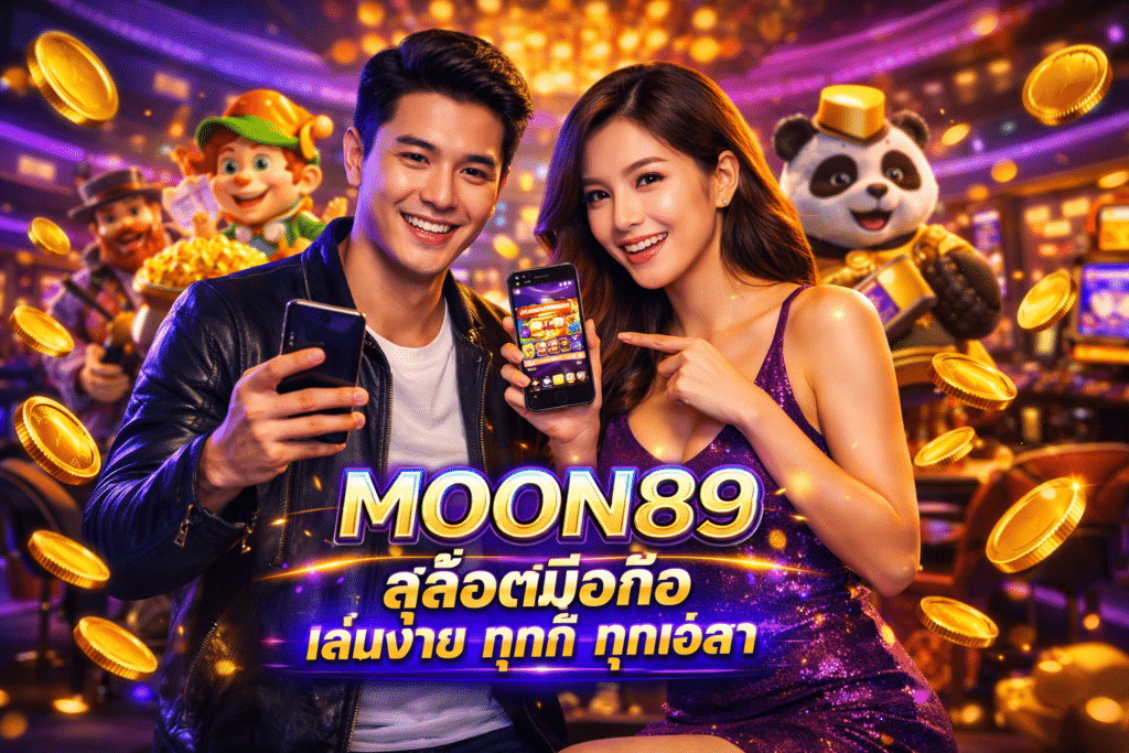 MOON89 สล็อตมือถือ เล่นง่าย ทุกที่ ทุกเวลา