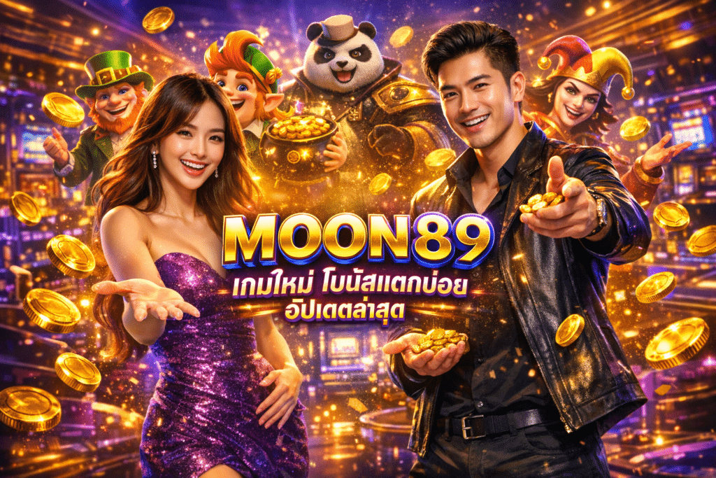 MOON89 เกมใหม่ โบนัสแตกบ่อย อัปเดตล่าสุด